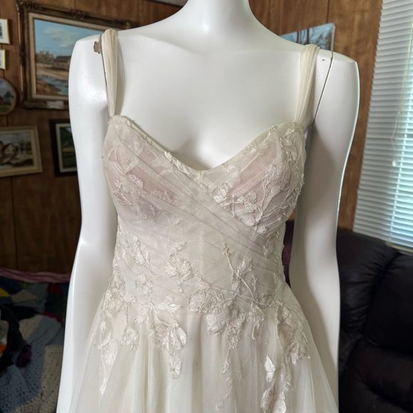 Willowby by Waters Whimsical Boho Fairycore Wedding Gown - Picture 4 of 11